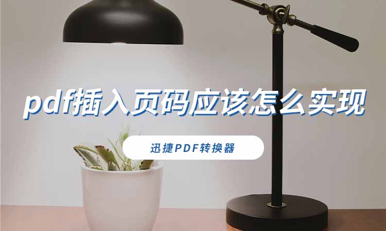 pdf插入页码应该怎么实现