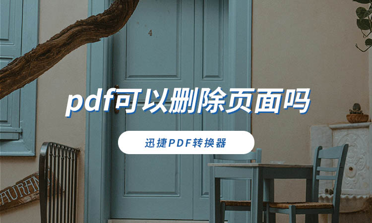 pdf可以删除页面吗